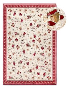 Rdeča preproga z božičnim motivom iz mešanice bombaža 160x230 cm Toy's Delight Red Christmas – Villeroy&Boch