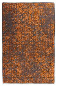 RAVNO TKANA PREPROGA 80/150 cm oranžna