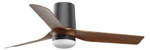 FARO 33835-1TW - LED Zatemnitven ventilator MINI PUNT TUB S 10W 2700/4000/6000K + Daljinski upravljalnik