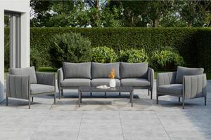 LOUNGE GARNITURA tkanina aluminij
