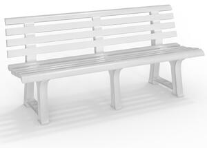 Vrtna klop ORCHIDEA, 145x49x74cm, bela I.P.A.E-Progarden