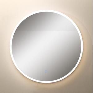Zuma Line D2526-LED Kopalniško ogledalo s osvetlitvijo 24W/230V 3000/4000/6000K IP44 bela/zlata