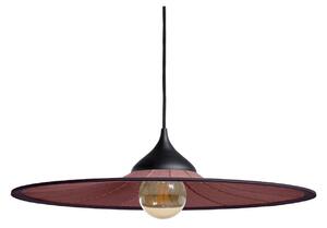 Obesek Easy Light Bloom, IP20, Ø 60 cm, vinsko rdeča