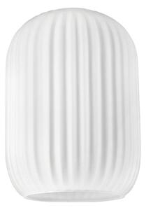 Nadomestno steklo za lestenec HARMA E27 21x14 cm bela