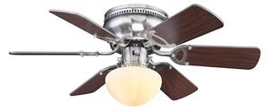 Globo 0307WE - Stropni ventilator UGO 1xE27/60W/230V