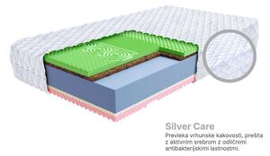 Wilsondo Kokosova vzmetnica Sandra 80x200 Prevleka: Silver Care (prevleka za doplačilo)