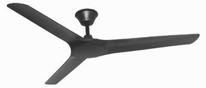 Lucci Air 21321649 - Stropni ventilator ABYSS pr. 142 cm IP66 črna + Daljinski upravljalnik