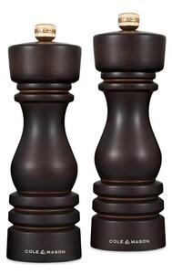Cole&Mason - Set mlinčkov za sol in poper LONDON 2 kom. 18 cm bukev/rjava