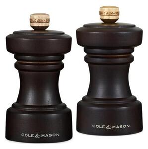 Cole&Mason - Set mlinčkov za sol in poper HOXTON 2 kom. 10,4 cm bukev/rjava