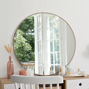 Atmosphera - Stensko ogledalo ALICE pr. 76 cm zlata