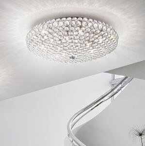 Ideal Lux - LED Kristalna stropna svetilka KING 9xG9/3W/230V pr. 53,5 cm krom