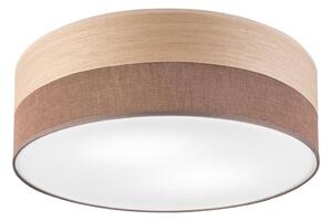 Stropna svetilka SIRJA WOOD 2xE27/15W/230V pr. 45 cm rjava/hrast