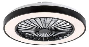 Rabalux 71336-LED Zatemnitvena stropna svetilka z ventilatorjem DALFON 40W/230V 3000/4000/6000K+ Daljinski upravljalnik