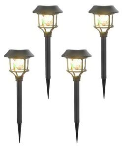 Aigostar - SET 4x LED RGB Solarna svetilka LED/0,2W/2V IP44