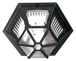 Elstead PR12-BLACK - Zunanja stropna svetilka PARISH 1xE27/60W/230V IP44