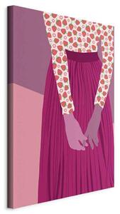 Artgeist Slika Na Platnu Strawberry Lady