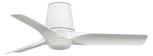 FARO 33826-1TW - LED Zatemnitveni stropni ventilator HEY TUB S LED/10W/230V bela pr. 90 cm + Daljinski upravljalnik