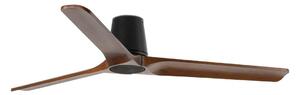 FARO 33839 - Stropni ventilator HEYWOOD TUB L bor/črna pr. 132 cm + Daljinski upravljalnik