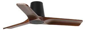 FARO 33837 - Stropni ventilator HEYWOOD TUB S bor/črna pr. 90 cm + Daljinski upravljalnik