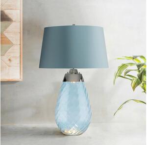 Elstead LENA-TL-L-MODRA - LED Namizna svetilka LENA 1xE27/60W/230V+1xGU10/7W modra