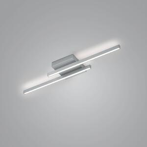 LED stropna svetilka Nuri up/down 2-light nikelj