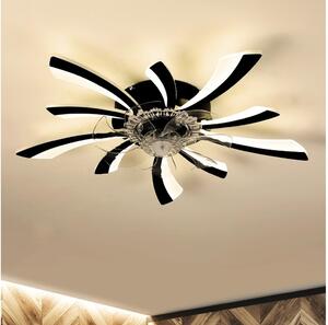 Brilagi-LED zatemnljivo svetilo z ventilatorjem LED/50W/230V 3000-6500K črno+DO