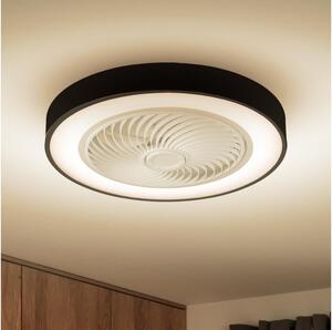 Brilagi-LED zatemnljivo svetilo z ventilatorjem LED/30W/230V 3000-6500K črno+DO