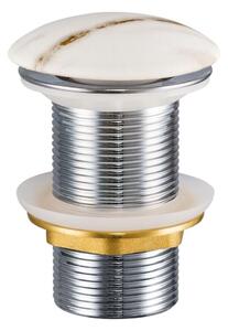 COMAD CLICK-CLACK T201M-W3-3 - Odpadni umivalnik CLICK-CLACK pr. 7 cm mat bela