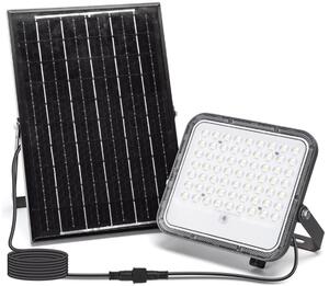 Aigostar - LED RGBW Zatemnitveni solarni reflektor LED/100W/3,4V IP66 + Daljinski upravljalnik