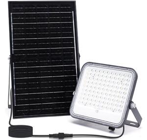Aigostar - LED RGBW Zatemnitveni solarni reflektor LED/150W/3,4V IP66 + Daljinski upravljalnik