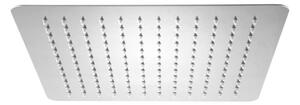 Sapho - Nadglavni tuš SLIM 30x30 cm polished nerjaveče jeklo