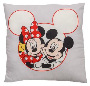 Okrasna blazina MICKEY MOUSE 40x40 cm - več barv Barva: Svetlo siva