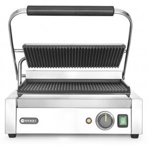 Kontaktni Žar 'Panini', Rebrast, 230V/2200W, (432x396x214mm)