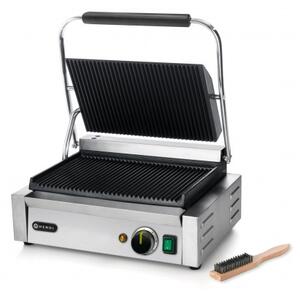Kontaktni Žar 'Panini', Rebrast, 230V/2200W, (432x396x214mm)