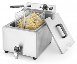 Električna Friteza Profi Line z Odtočno Pipo 8L, 230V/3500W, (305x515x354mm)