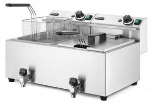 Električna Friteza Profi Line z Odtočno Pipo 16L, 230V/7000W, (610x515x354mm)