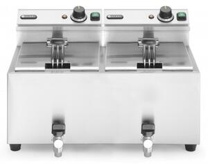 Električna Friteza Profi Line z Odtočno Pipo 16L, 230V/7000W, (610x515x354mm)