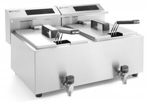 Digitalna Električna Friteza Profi Line z Odtočno Pipo 16L, 230V/7000W, (605x515x350mm)