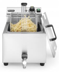 Električna Friteza Profi Line z Odtočno Pipo 8L, 230V/3500W, (305x515x354mm)