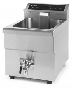 Indukcijska Friteza z Odtočno Pipo 8L, 230V/3500W, (288x619x408mm)