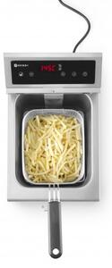 Indukcijska Friteza z Odtočno Pipo 8L, 230V/3500W, (288x619x408mm)