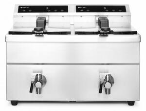 Indukcijska Friteza z Odtočno Pipo 16L, 230V/7000W, (577x609x410mm)