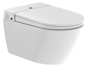 BATH DELUXE 21-040-02-11-00-Stenska straniščna školjka z bidejem TISVILDELEJE 1600W/230V bela + Daljinski upravljalnik