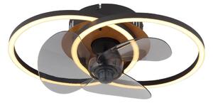 Globo 03661 - LED Zatemnitveni stropni ventilator KAREN LED/24W/230V 2700-6500K + Daljinski upravljalnik