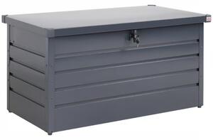 Kovinski shranjevalni zaboj METALBOX, 385L, 120×62×63cm, antracitna Gardebruk