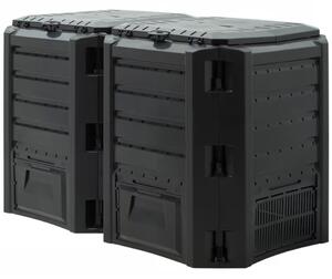 Kompostnik - Compogreen 800l, črn Prosperplast
