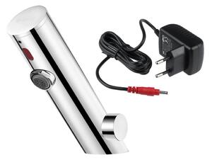 Deante BQR_P29V-Touchless pipa za umivalnik z regulation SENSE 230/6V polirano jeklo