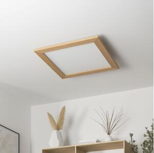 Brilagi - LED Stropna svetilka SLIMFRAME WOOD LED/36W/230V 49,5x49,5 cm rjava