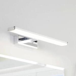 Svetlobno ogledalo LED Pandella 1, krom 4.000 K, 40 cm