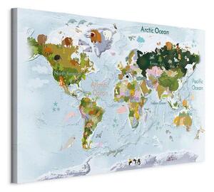 Artgeist Slika Na Platnu Wonders Of The World I